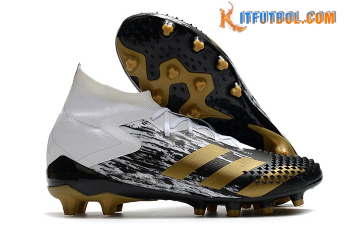 Adidas Botas De Fútbol Predator Mutator 20.1 AG Blanco/Negro