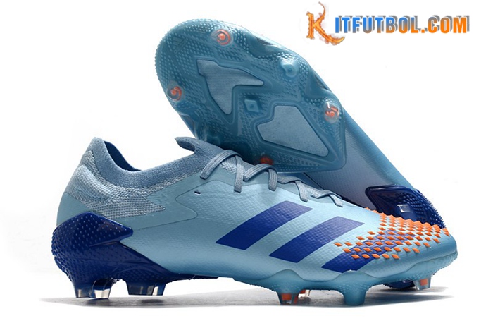 Adidas Botas De Fútbol Predator Mutator 20.1 Low FG Azul Claro