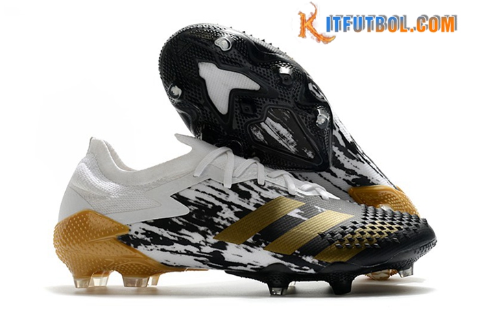 Adidas Botas De Fútbol Predator Mutator 20.1 Low FG Blanco/Negro