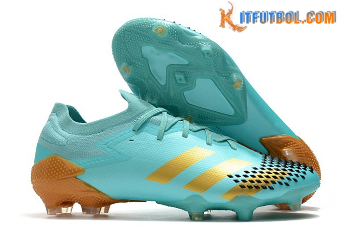 Adidas Botas De Fútbol Predator Mutator 20.1 Low FG Azul Claro