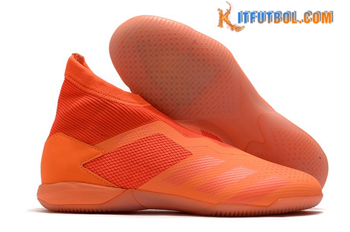 Adidas Botas De Fútbol PREDATOR 20.3 Laceless IN Naranja