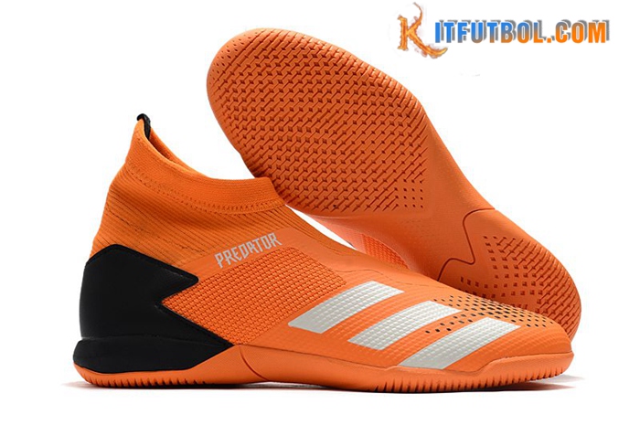 Adidas Botas De Fútbol PREDATOR 20.3 Laceless IN Naranja