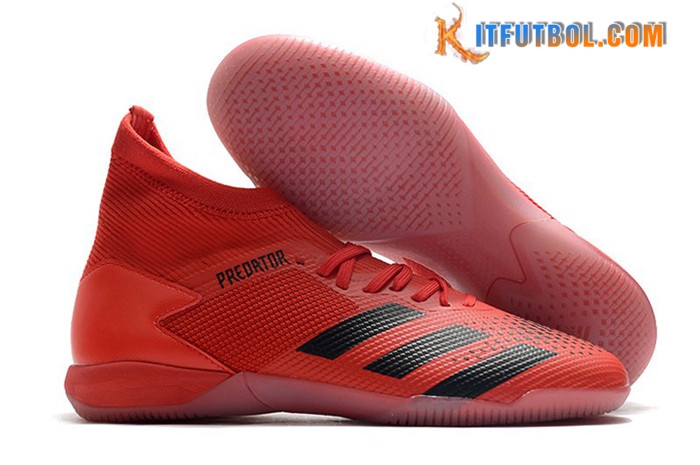 Adidas Botas De Fútbol PREDATOR 20.3 Laceless IN Rojo