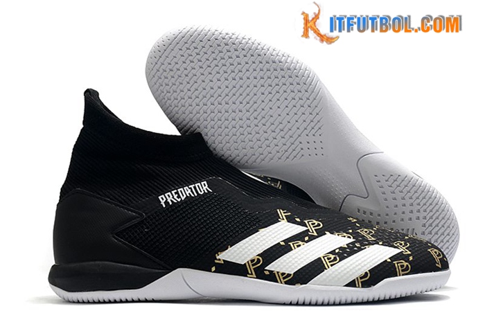 Adidas Botas De Fútbol PREDATOR 20.3 Laceless IN Negro