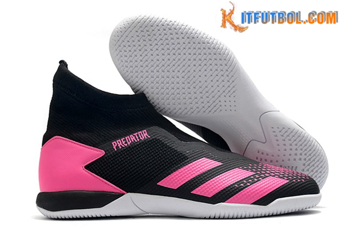 Adidas Botas De Fútbol PREDATOR 20.3 Laceless IN Negro