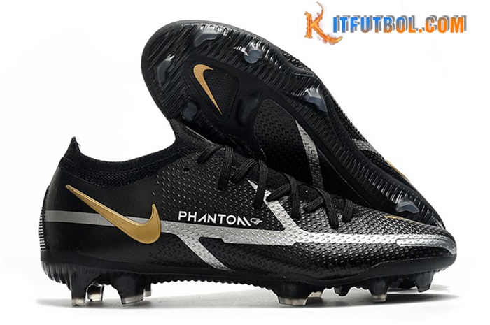 Nike Botas De Fútbol Phantom GT2 Elite FG Negro