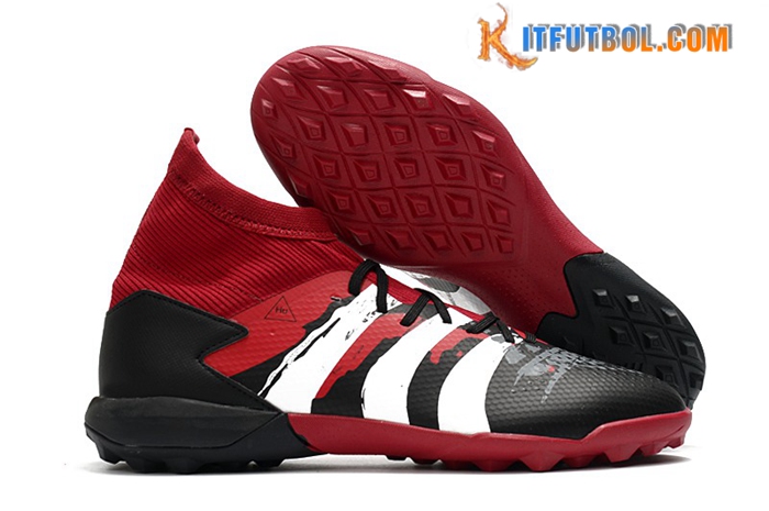 Adidas Botas De Fútbol PREDATOR 20.3 TF Rojo/Negro