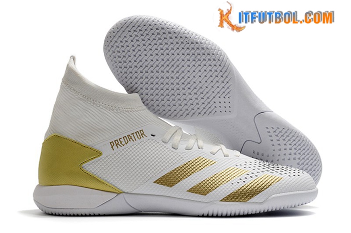 Adidas Botas De Fútbol PREDATOR 20.3 IC Blanco