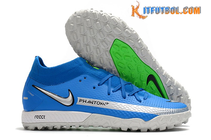 Nike Botas De Fútbol Phantom GT Pro TF Azul