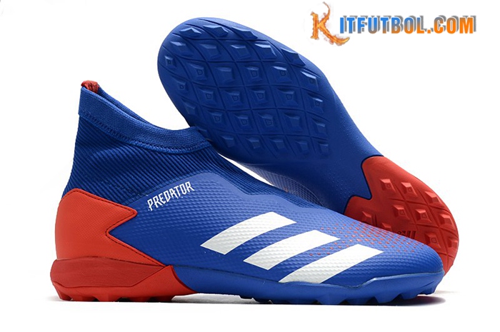 Adidas Botas De Fútbol Predator 20.3 Laceless TF Azul