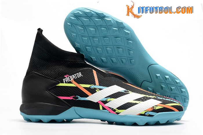 Adidas Botas De Fútbol Predator 20.3 Laceless TF Negro