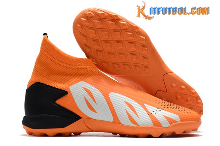 Adidas Botas De Fútbol Predator 20.3 Laceless TF Naranja
