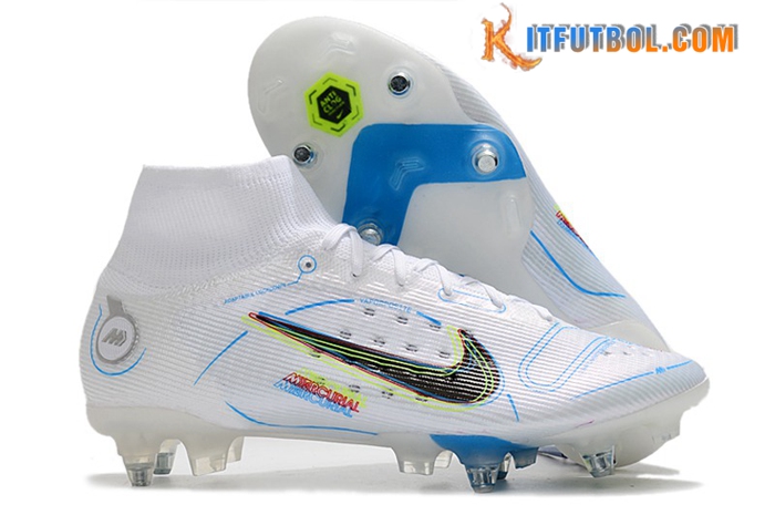 Nike Botas De Fútbol Mercurial Superfly 8 Elite SG Blanco