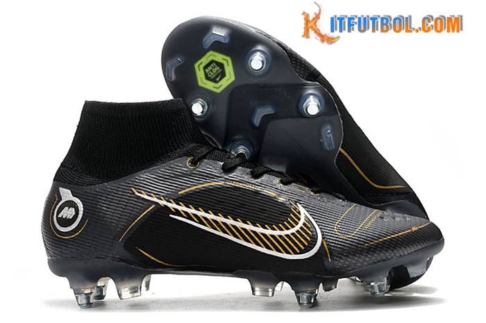 Nike Botas De Fútbol Mercurial Superfly 8 Elite SG Negro