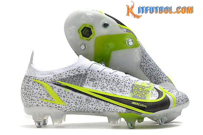 Nike Botas De Fútbol Mercurial Vapor XIV Elite SG PRO Anti Clog Blanco