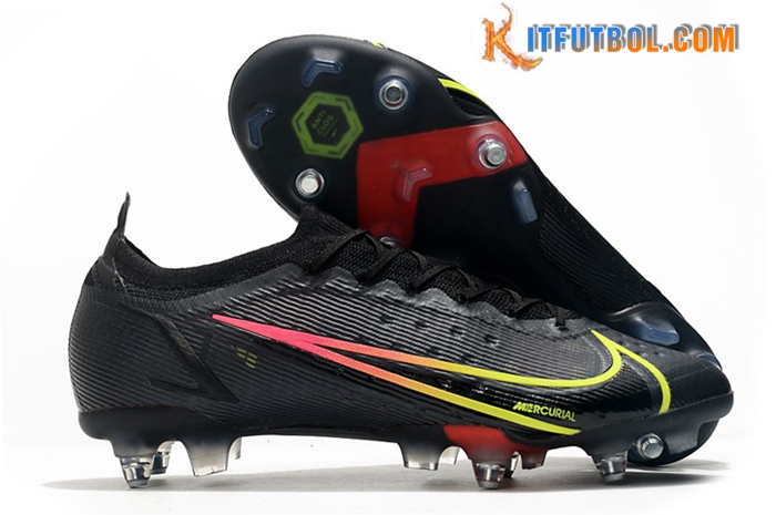 Nike Botas De Fútbol Mercurial Vapor XIV Elite SG PRO Anti Clog Negro