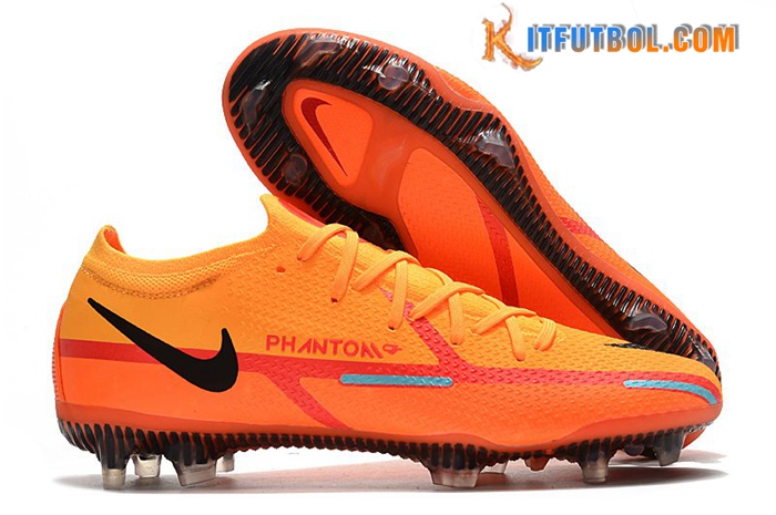 Nike Botas De Fútbol Phantom GT2 Elite FG Naranja