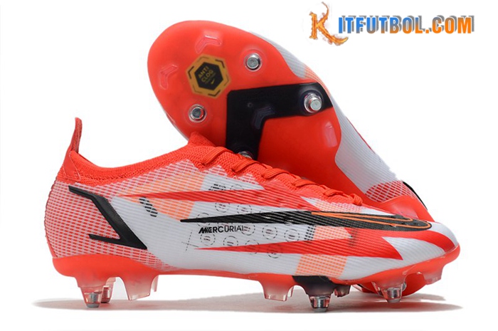 Nike Botas De Fútbol Mercurial Vapor XIV Elite SG PRO Anti Clog Rojo