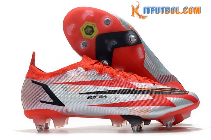 Nike Botas De Fútbol Mercurial Vapor XIV Elite SG PRO Anti Clog Rojo