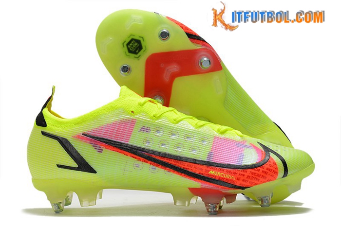 Nike Botas De Fútbol Mercurial Vapor XIV Elite SG PRO Anti Clog Amarillo