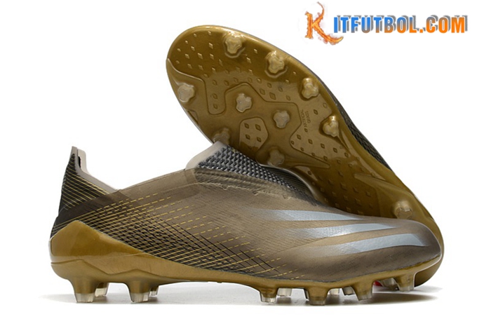 Adidas Botas De Fútbol X Ghosted AG Marrón