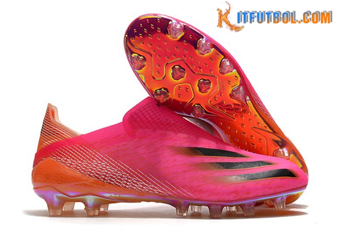Adidas Botas De Fútbol X Ghosted AG Rosa