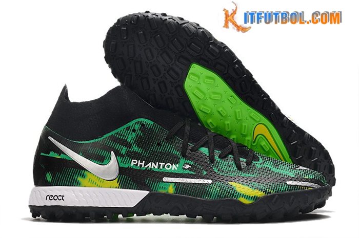 Nike Botas De Fútbol Phantom GT Pro TF Verde