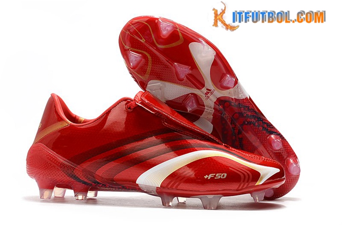 Adidas Botas De Fútbol X506+ FG Tunit Rojo