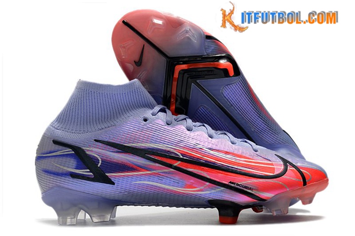 Nike Botas De Fútbol Mercurial Superfly 8 Elite KM FG Violeta