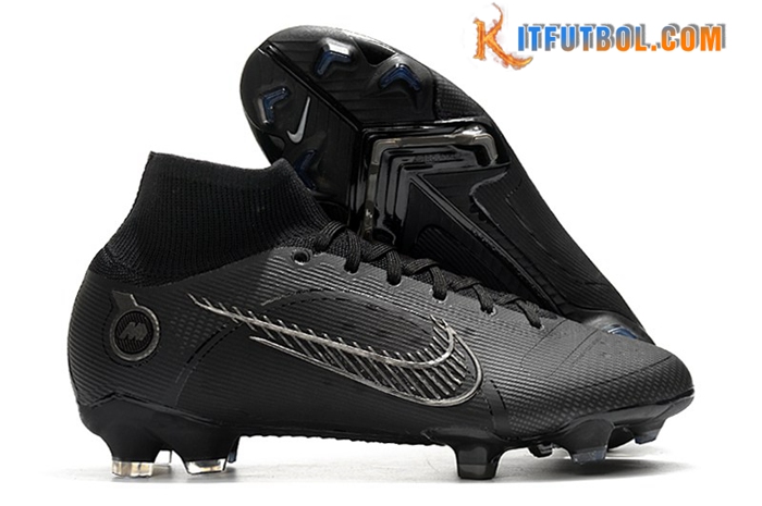 Nike Botas De Fútbol Mercurial Superfly 8 Elite FG Negro