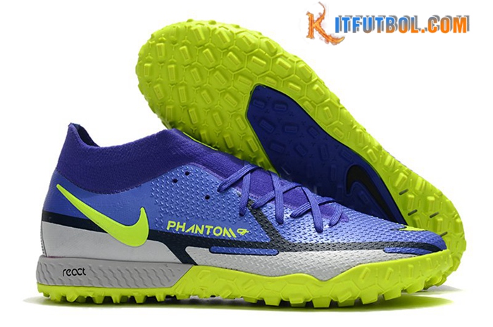 Nike Botas De Fútbol Phantom GT Pro TF Azul