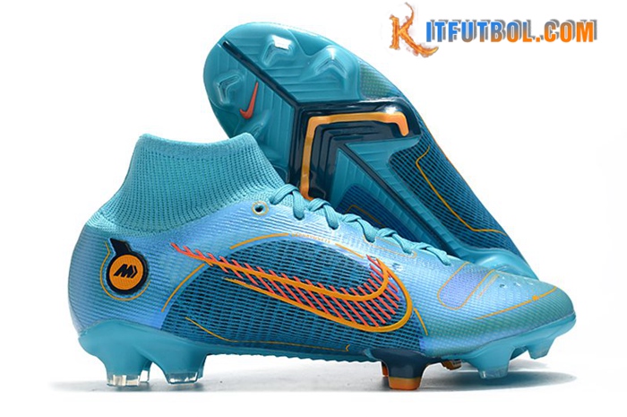 Nike Botas De Fútbol Mercurial Superfly 8 Elite FG Azul