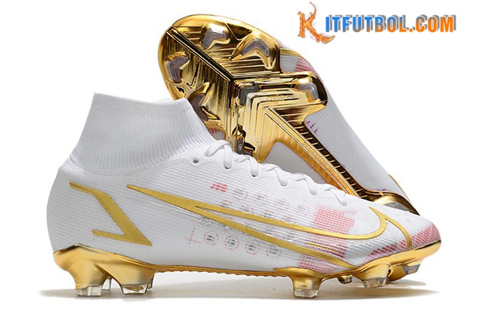 Nike Botas De Fútbol Superfly 8 Elite FG Blanco