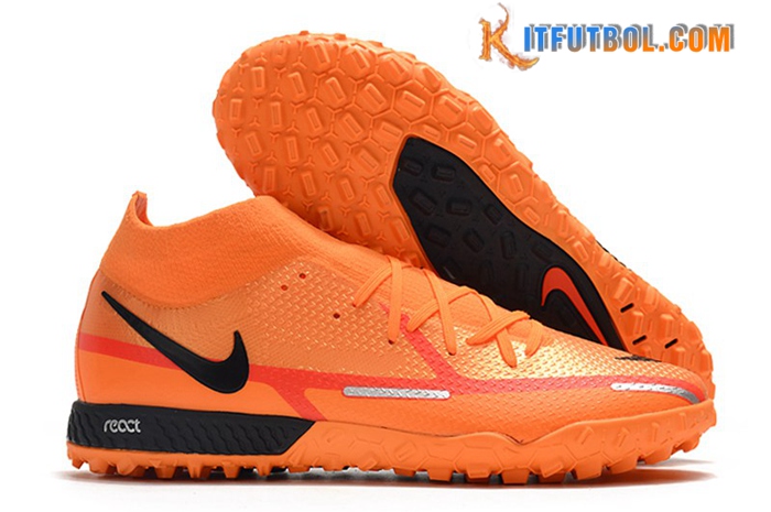 Nike Botas De Fútbol Phantom GT Pro TF Naranja