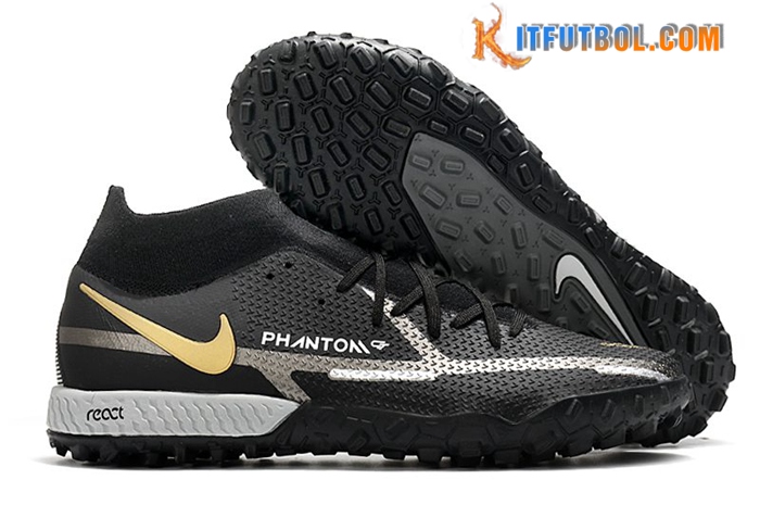 Nike Botas De Fútbol Phantom GT Pro TF Negro