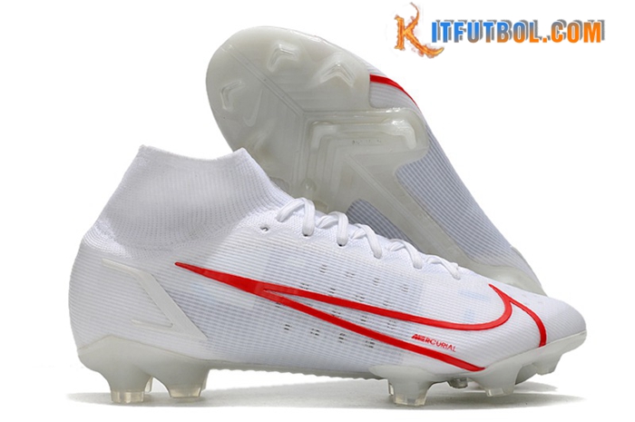 Nike Botas De Fútbol Superfly 8 Elite FG Blanco