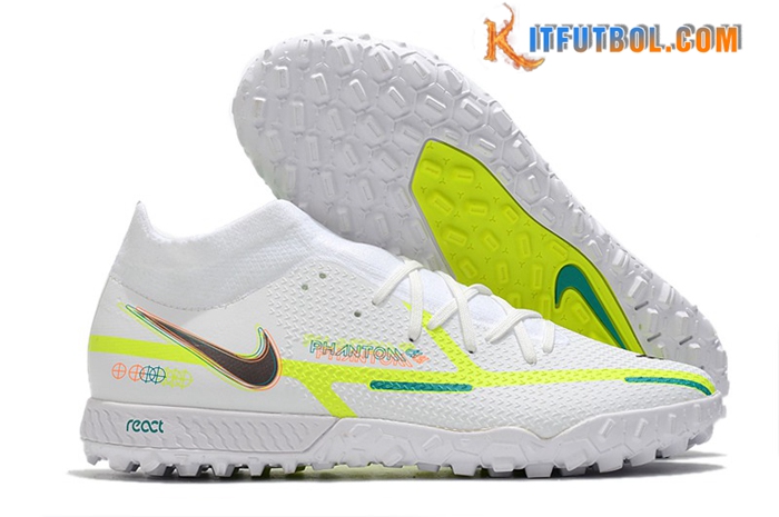 Nike Botas De Fútbol Phantom GT Pro TF Blanco