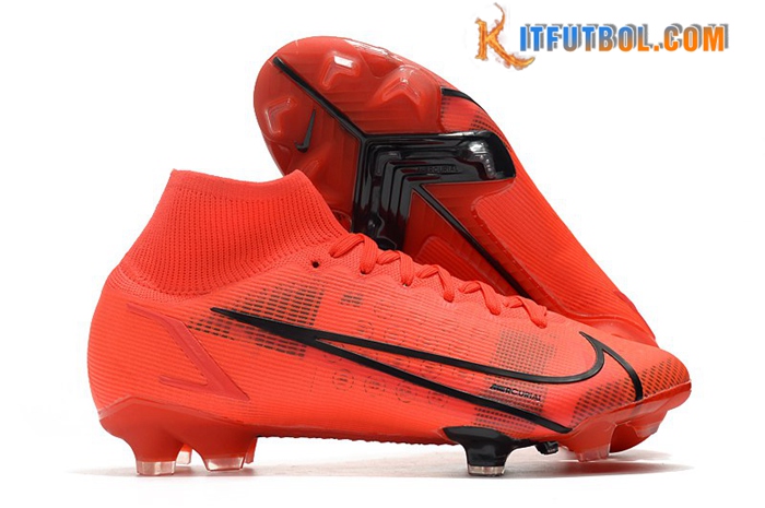 Nike Botas De Fútbol Superfly 8 Elite FG Rojo