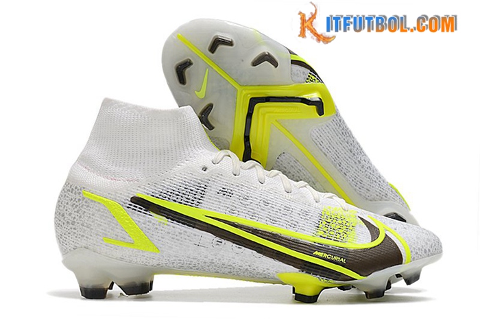 Nike Botas De Fútbol Superfly 8 Elite FG Blanco