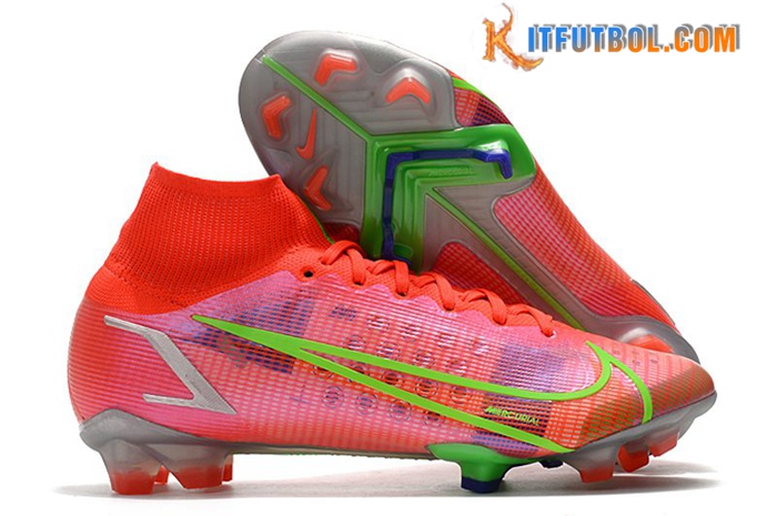 Nike Botas De Fútbol Superfly 8 Elite FG Rojo