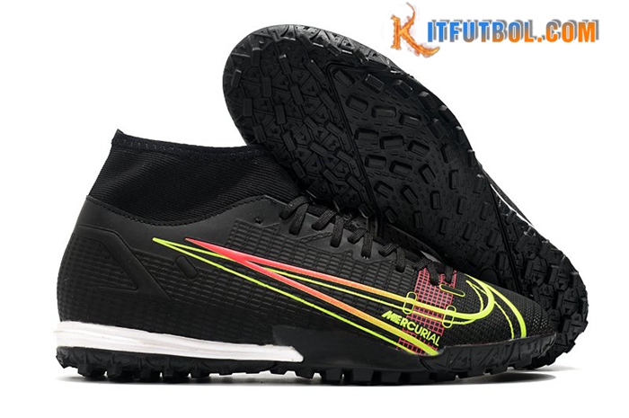 Nike Botas De Fútbol Superfly 8 Academy TF Negro