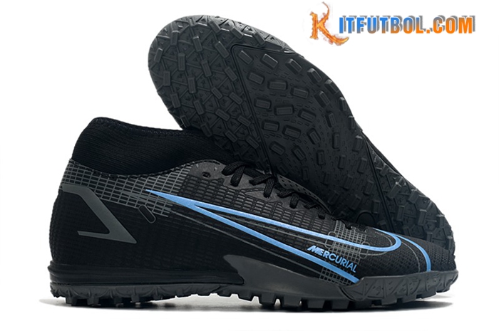 Nike Botas De Fútbol Superfly 8 Academy TF Negro