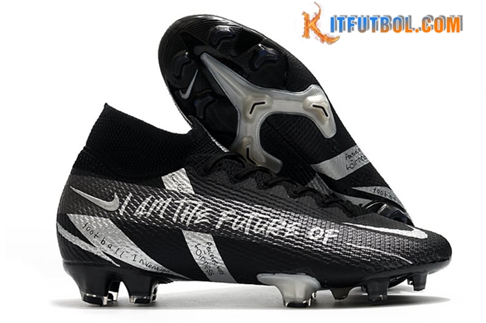 Nike Botas De Fútbol Mercurial Superfly 7 Elite Negro