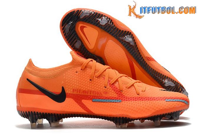 Nike Botas De Fútbol Phantom GT2 Elite FG Naranja