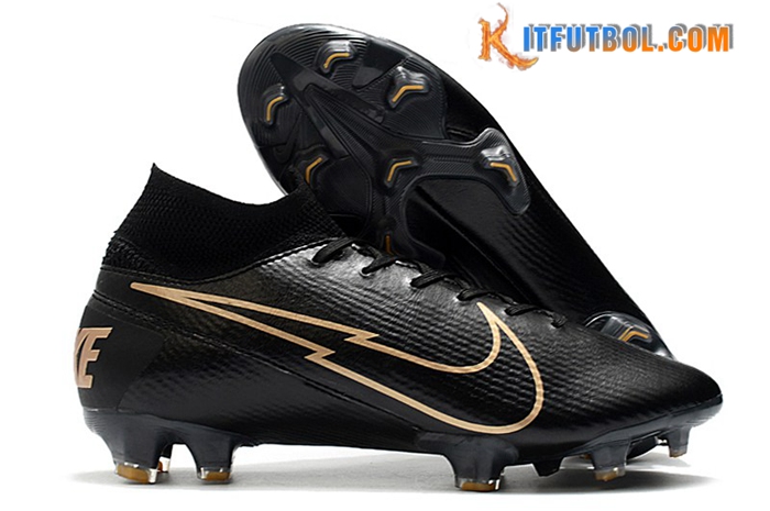 Nike Botas De Fútbol Mercurial Superfly 7 Elite Negro