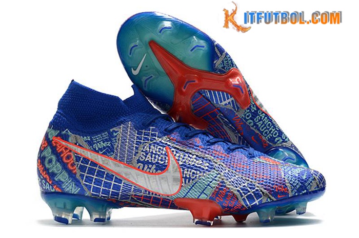 Nike Botas De Fútbol Mercurial Superfly 7 Elite FG SE11 Sancho Azul