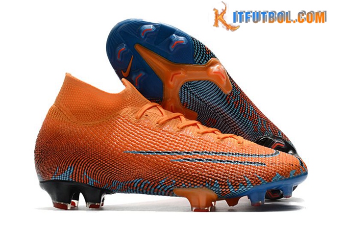 Nike Botas De Fútbol Mercurial Superfly 7 Elite Naranja