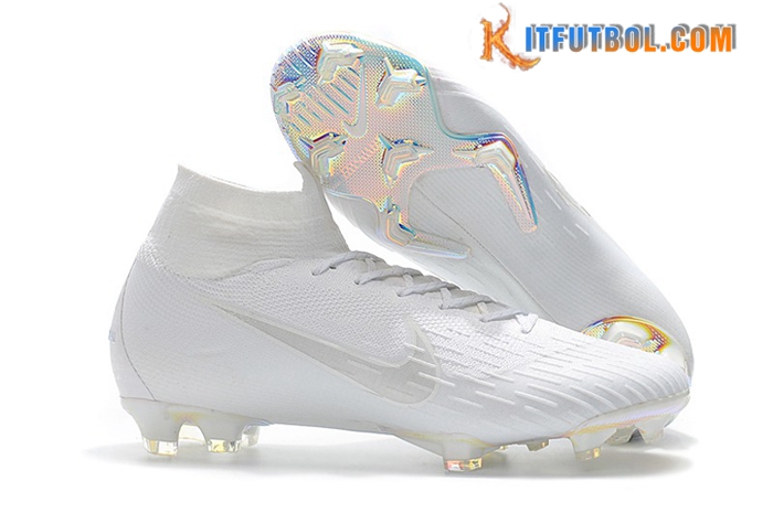 Nike Botas De Fútbol Mercurial Superfly VI 360 Elite FG Blanco
