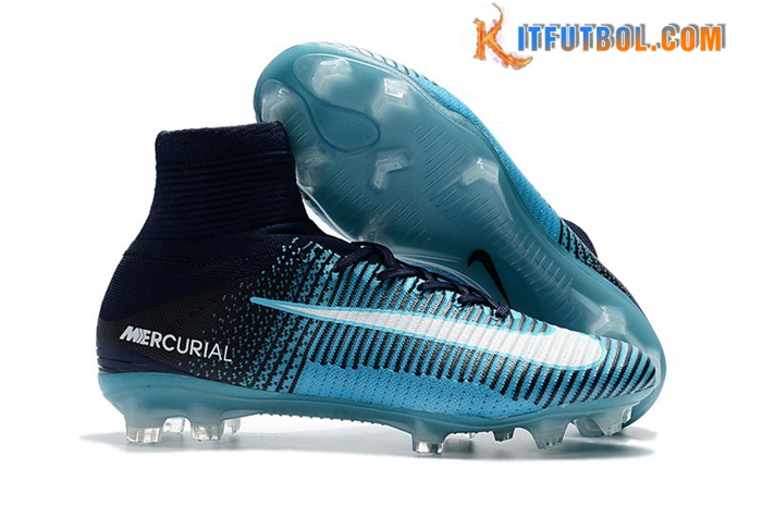 Nike Botas De Fútbol Mercurial Superfly V FG Azul