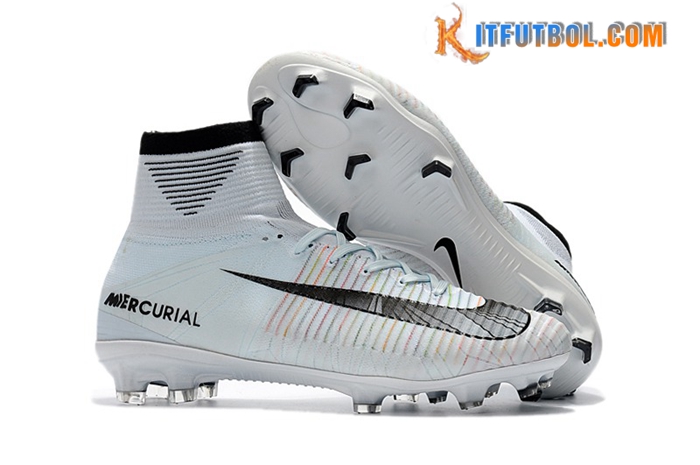 Nike Botas De Fútbol Mercurial Superfly V Ronalro FG Azul Claro